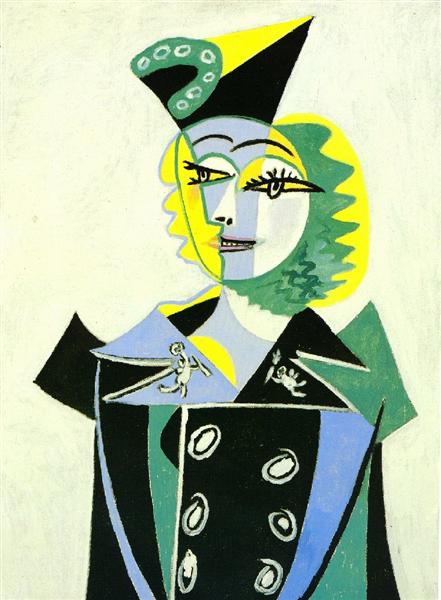 Pablo Picasso Oil Paintings Portrait Of Nusch Eluard